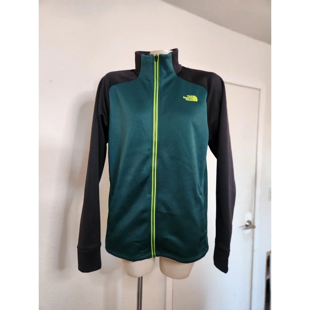 The North Face‎ Apex Storm Peak Triclimate Jacket Liner Green Black S outdoor